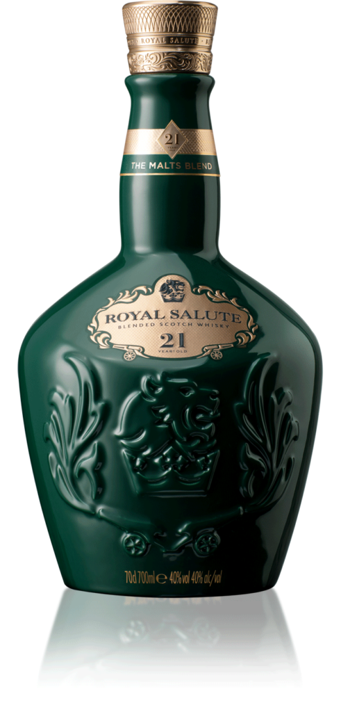 ロイヤルサルート（ Salute )　古酒 新品 陶器ボトル　緑 KS0310-176 ロイヤルサルート ROYAL SALUTE スコッチウイスキー